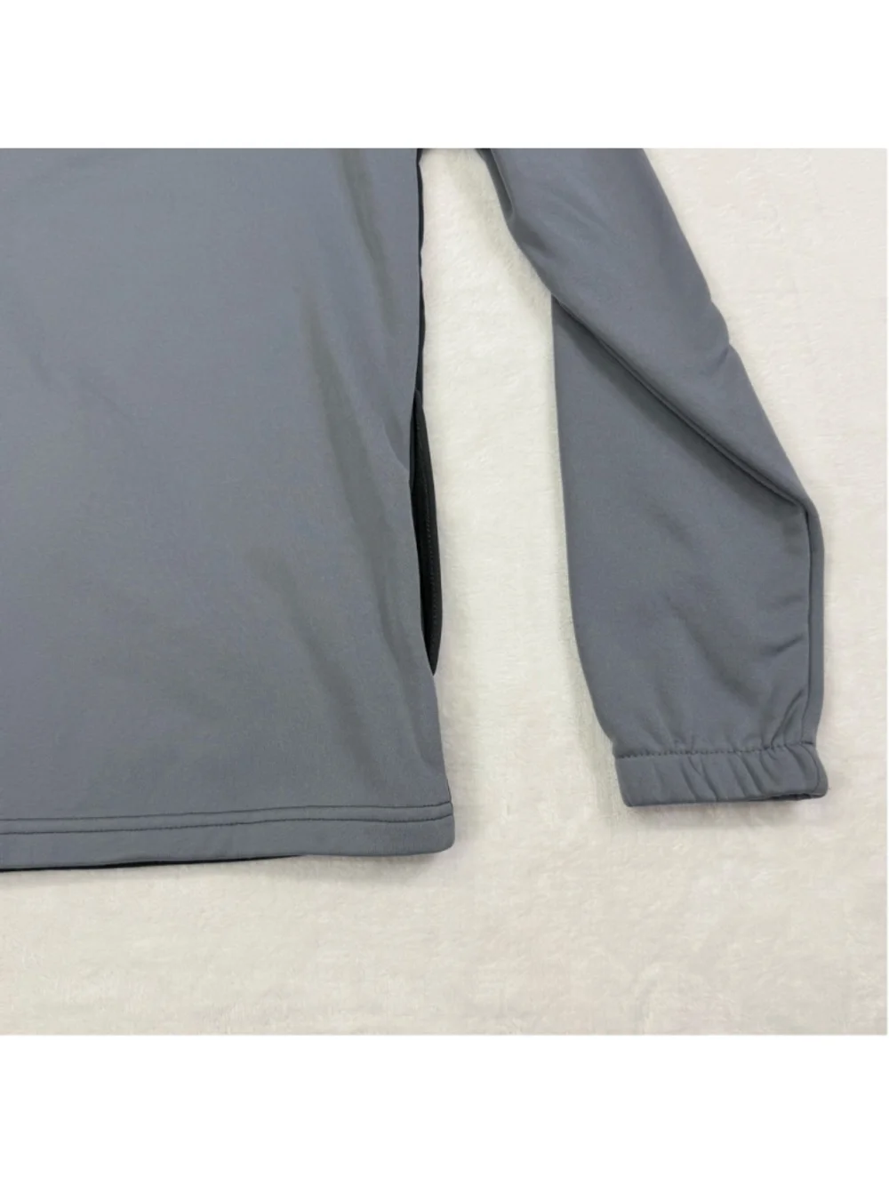 Boys Nike Gray Black Full Zip Track Jacket XL
